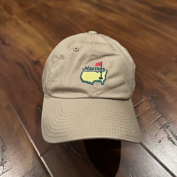 Masters Other - Rare Masters Augusta National Golf Club Members Only Pro Shop Hat cream beige